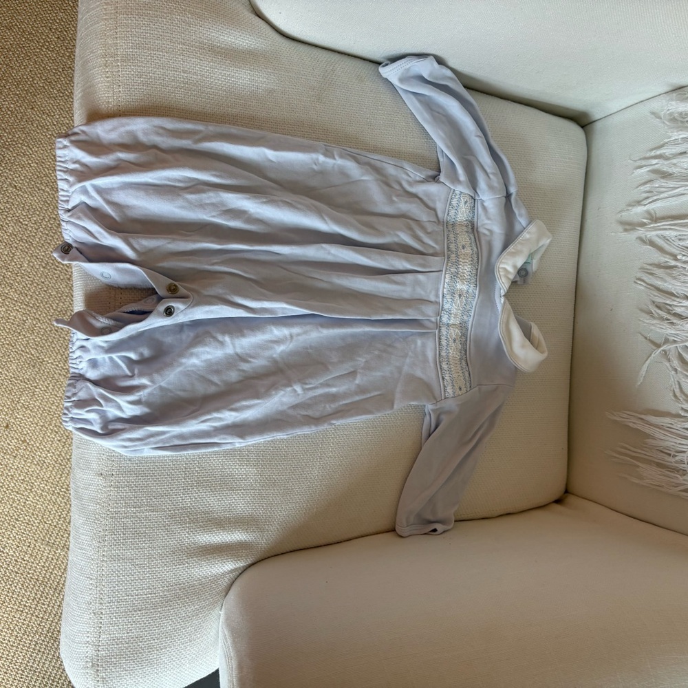 Petit Ami Light Blue Bodysuit